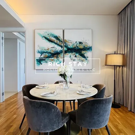 Appartement Crystal Clear 1Br In Blue Waters With Ain View à Dubaï Extérieur photo