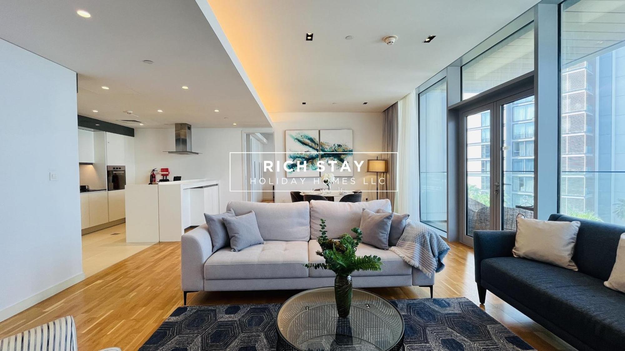 Crystal Clear 1br In Blue Waters With Ain View * Dubaï