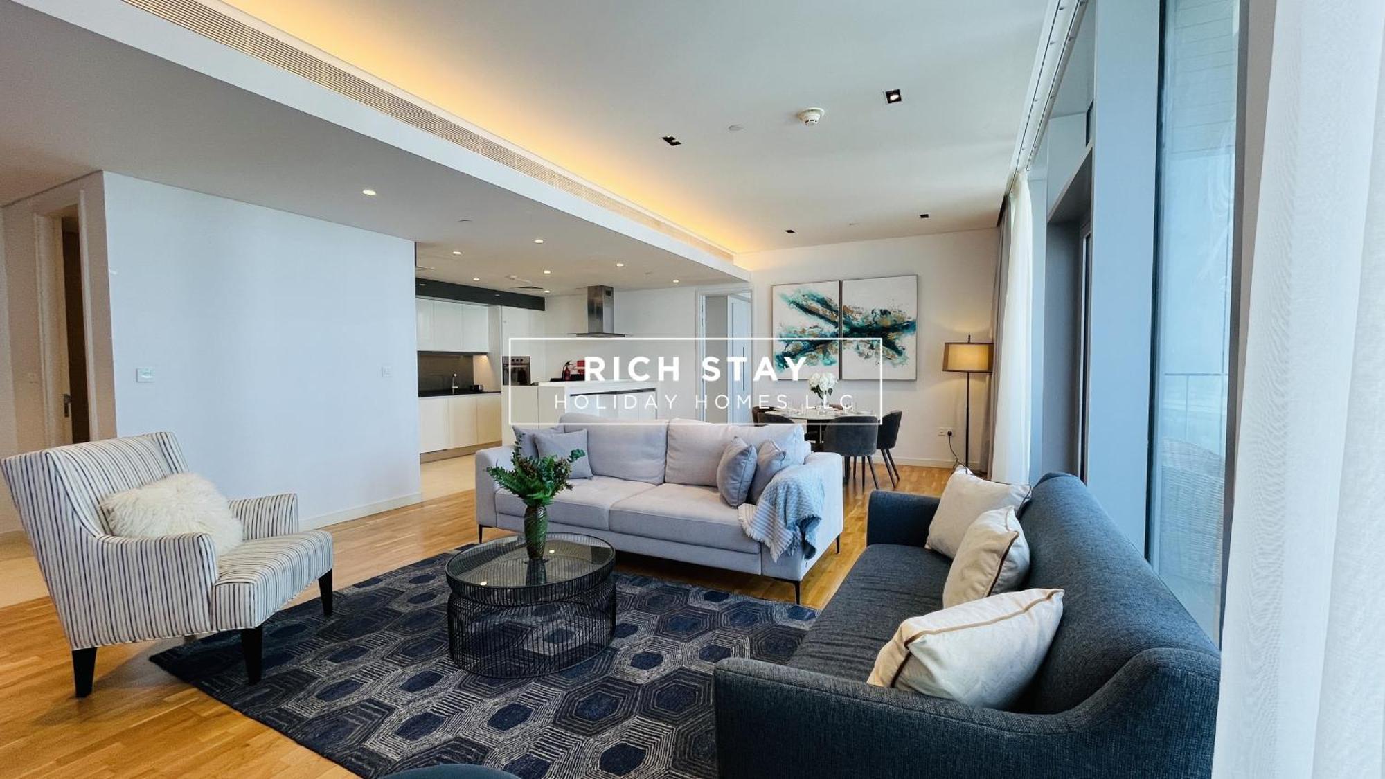 Crystal Clear 1br In Blue Waters With Ain View Dubaï