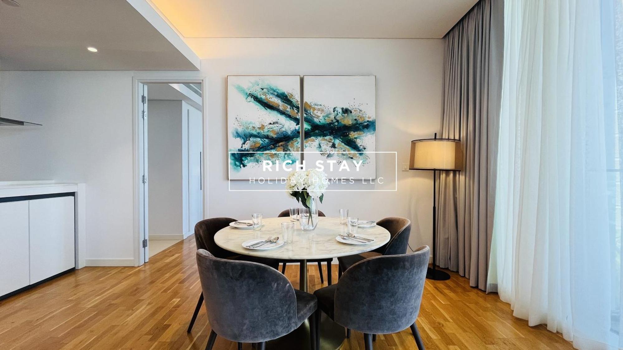 Crystal Clear 1br In Blue Waters With Ain View अपार्टमेंट *